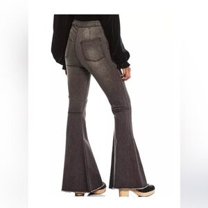 Chelsea & Violet Dark Gray Flare Jeans